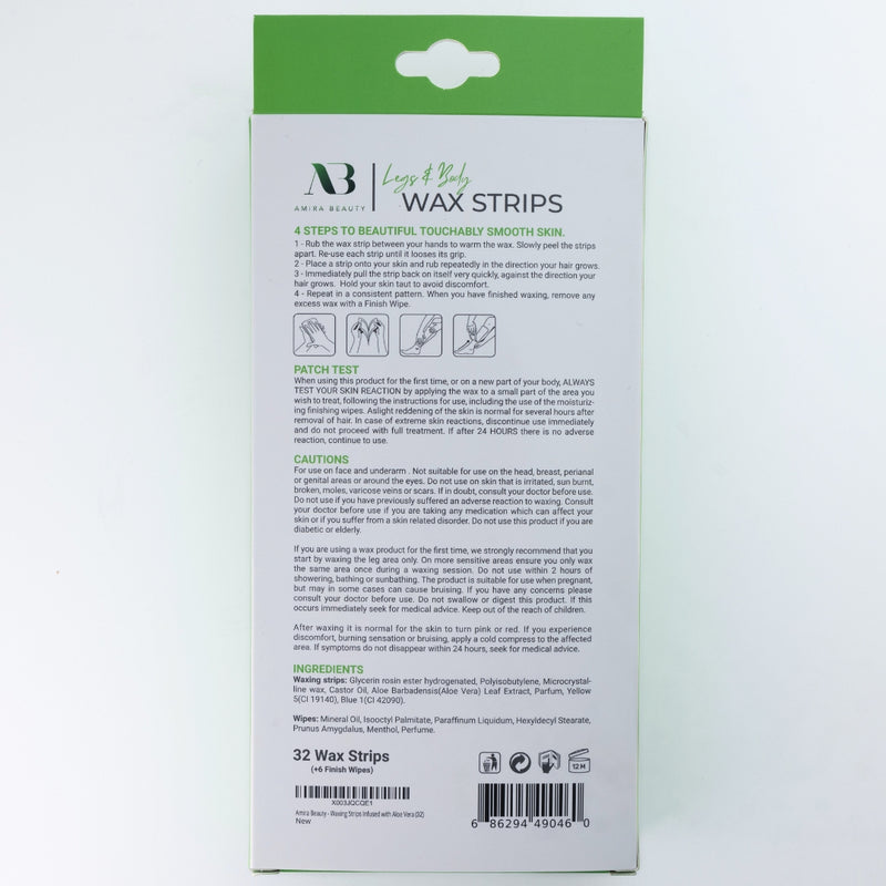 Wax Strips Aloe Vera